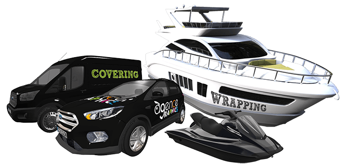 COVERING - WRAPPING - VEHICULE - BATEAU - JET SKI